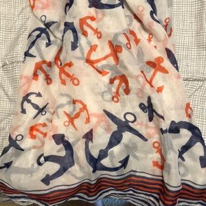 Anchor Blanket Scarf